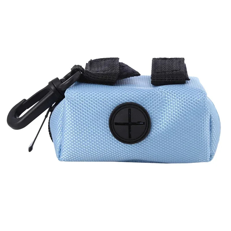 Portable Dog Poop Bag Dispenser – Waterproof Oxford Fabric Waste Bag Holder