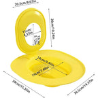 Reusable Cat Toilet Training Kit – Plastic Cat Toilet Trainer Seat for Litter-Free Potty Training Cats and Kittens
