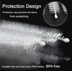 Reusable Straw Cleaning Brush Kit – Nylon Tube & Bottle Cleaner Set for Straws, Bottles & Cups
