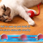 Interactive Dog and Cat Ball Toy with Rope – Durable Self Entertainment Jumping Pet Teaser Ball