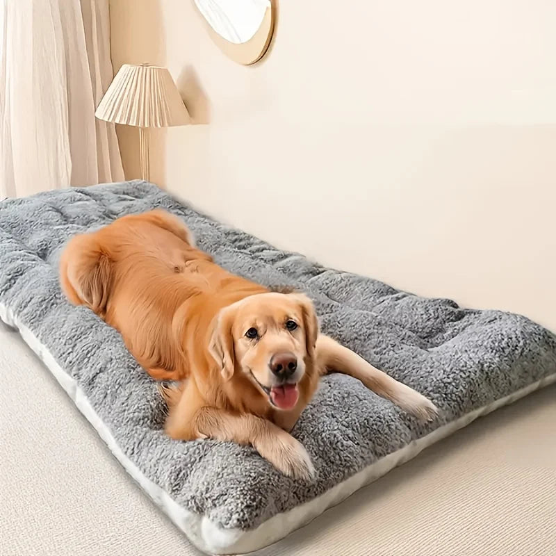 Extra Large Plush Dog Bed Sofa – Super Soft Thickened Pet Sleeping Mat for All Dogs
