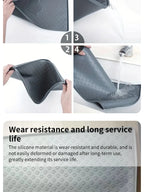 Pet Placemat Nonspill Easy to Clean Foldable Cat and Dog Feeding Mat Silicone Non-slip Waterproof Pet Mat