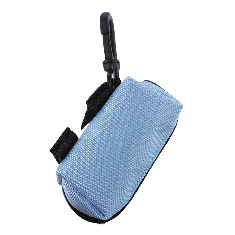 Portable Dog Poop Bag Dispenser – Waterproof Oxford Fabric Waste Bag Holder
