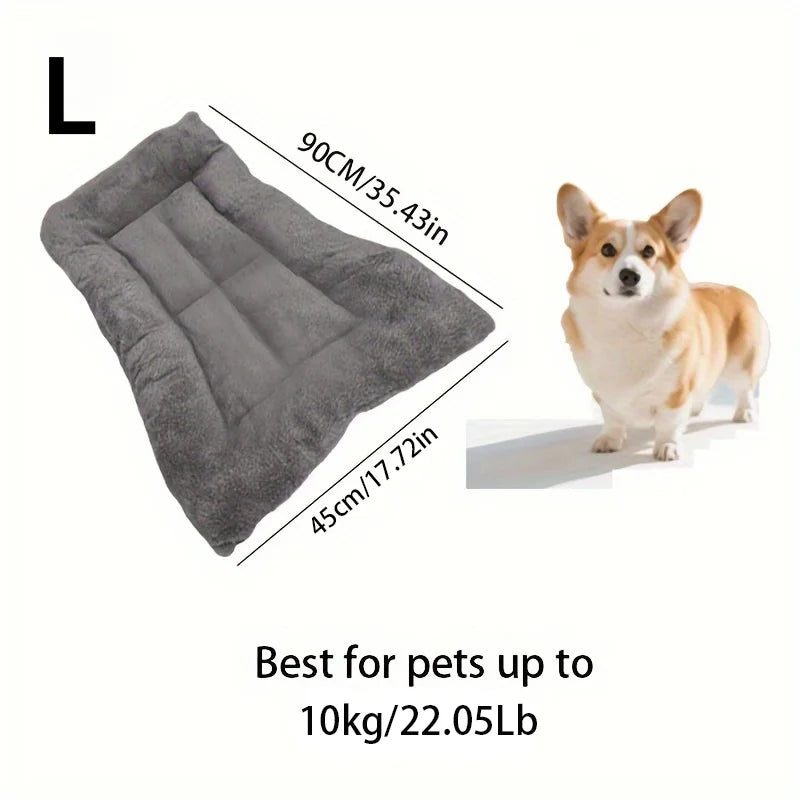 Thickened Winter Warm Pet Bed Nest for Dogs and Cats | Cozy All-Season Sleeping Cushion Mat
