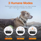 1000M Waterproof Dog Training Collar with Remote – Rechargeable Anti Bark Shock Collar for Dogs
