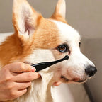 Pet Tear Stain Remover Paste for Dogs and Cats – Gentle Eye Cleaner and Eye Booger Remover with Soft Brush
