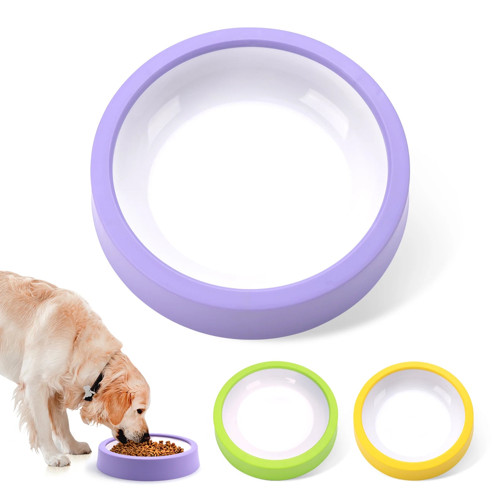 Slow Feeder Dog Bowl – Anti-Gulp Maze Design for Small, Medium & Large Dogs