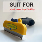 Dog & Cat Deshedding Grooming Brush | Undercoat Hair Remover Comb for Long & Short Hair