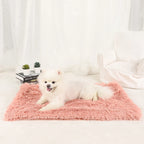 Plush Dog Blanket and Warm Pet Bed for Small Medium Large Dogs and Cats | Washable Puppy Sleeping Mat
