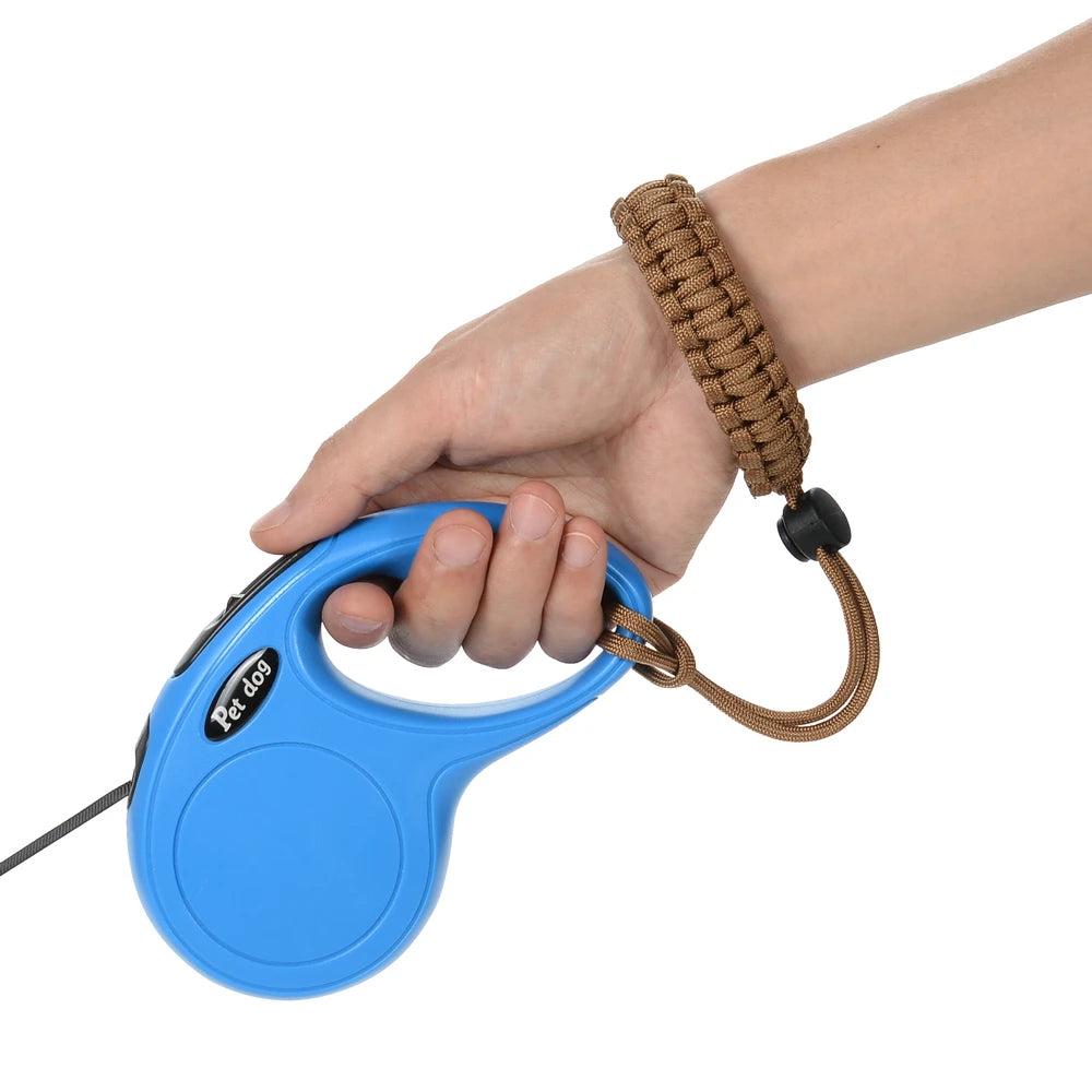 Hands Free Dog Leash Anti-Fall Wrist Strap – Adjustable Nylon Wristband for Puppy and Pet Traction Rope