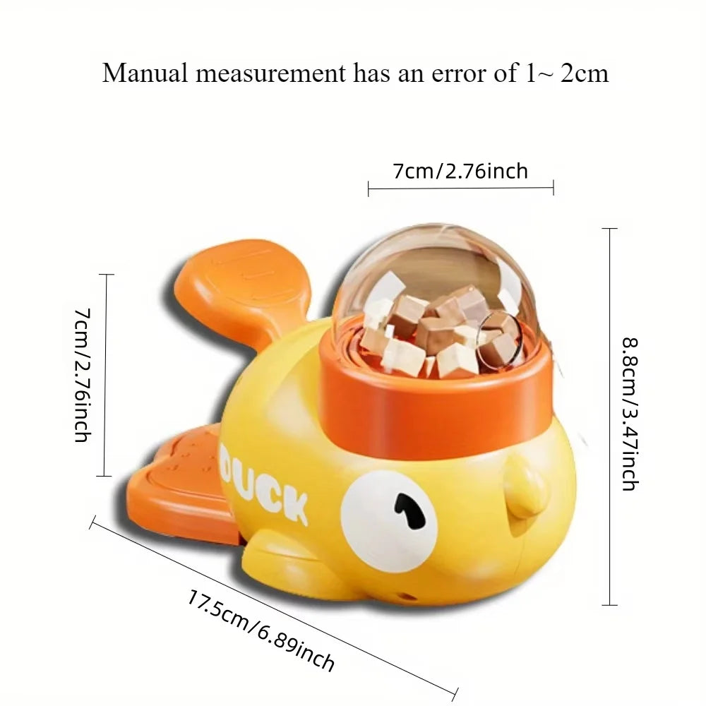 Duck-Shaped Slow Feeder Dog Bowl – Anti-Choking Interactive Snack Dispenser