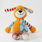 Pet Plush Puzzle Toy – Cute Animal Squeaky Chew & Teeth Cleaning Toy for Dogs & Cats