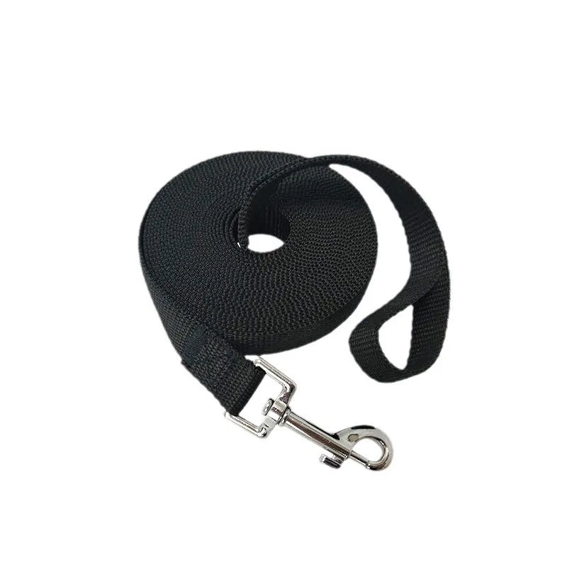 Heavy Duty Nylon Dog Training Leash for Medium & Large Dogs – Strong Braided Walking & Running Lead