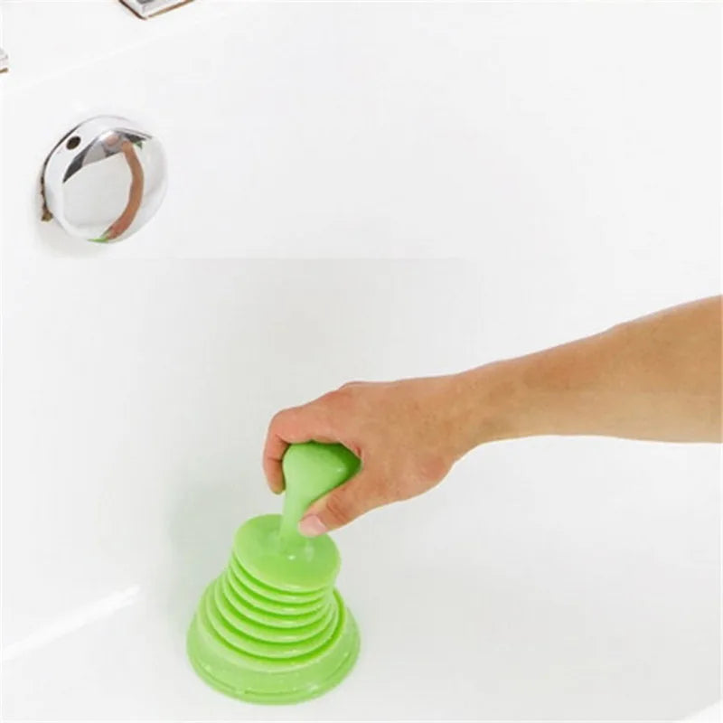 Sink & Toilet Plunger Tool – Powerful Suction Cup Drain Cleaner for Bathroom & Kitchen Pipes
