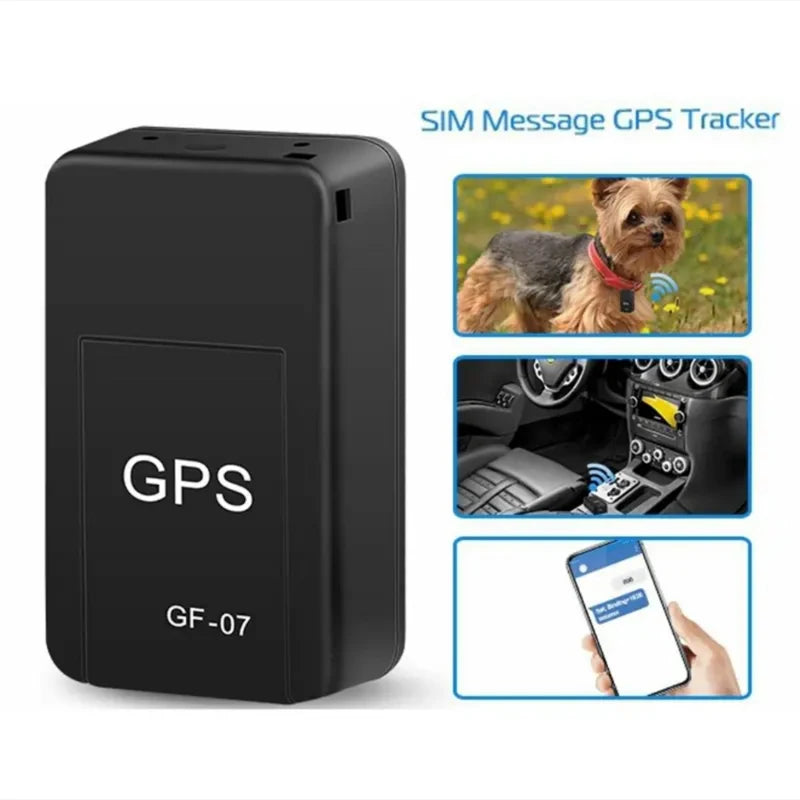 GF07 Mini GPS Tracker Car Bike Pet Child Elderly | Anti-Theft Magnetic GPS Locator with App Tracking