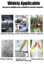 1.2L Hand Pressure Spray Bottle – Portable Car Wash, Garden Watering & Multi-Purpose Cleaning Sprayer