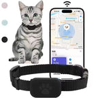 Waterproof GPS Pet Tracker for Dogs & Cats with Adjustable Collar – Real-Time Anti-Lost Smart Locator Device for iOS & Android