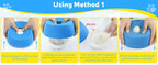 Slow Feeder Lick Bowl for Dogs – Spill-Resistant Lick Mat with Rolling Ball