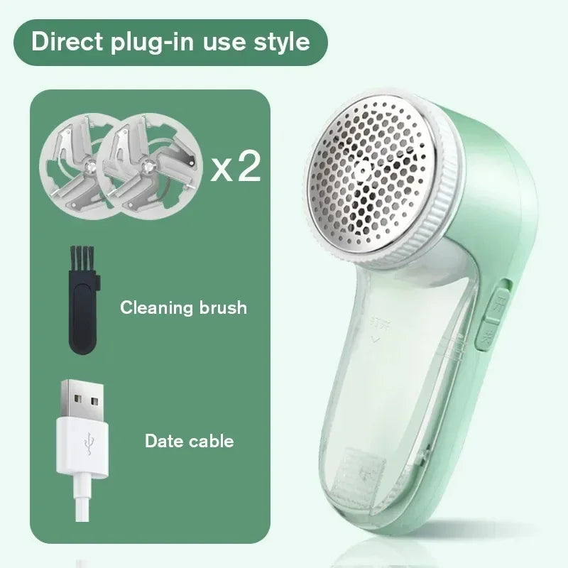 Electric Lint Remover for Clothes – Pet Hair & Fabric Shaver Portable
