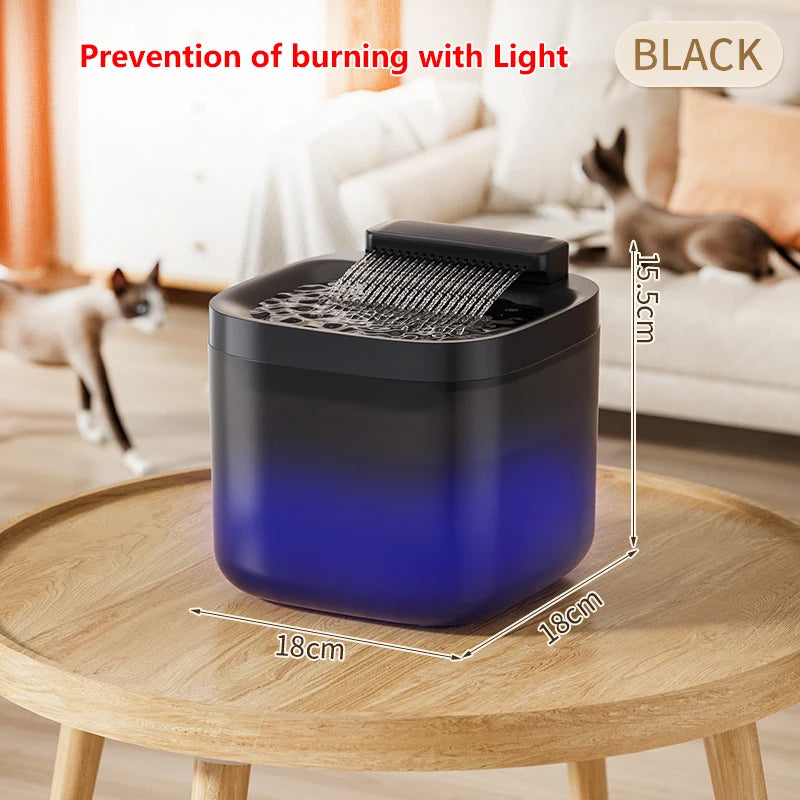 3L Automatic Cat Water Fountain – Silent Circulating Pet Drinking Dispenser with Filter