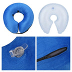 Inflatable Dog Recovery Collar – Soft Protective After Surgery E-Collar for Dogs and Cats
