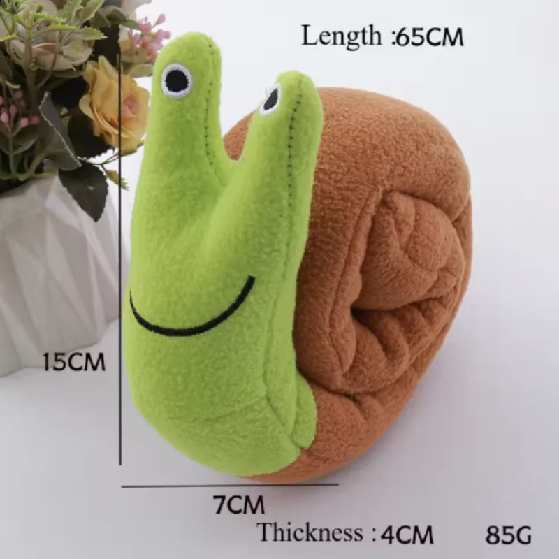 Snail Snuffle Mat Pet Toy Interactive Puzzle Sniffing Toy for Dogs and Cats