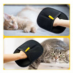 Pet Hair Remover Glove Brush – Washable Grooming & De-Shedding Mitt for Cats & Dogs