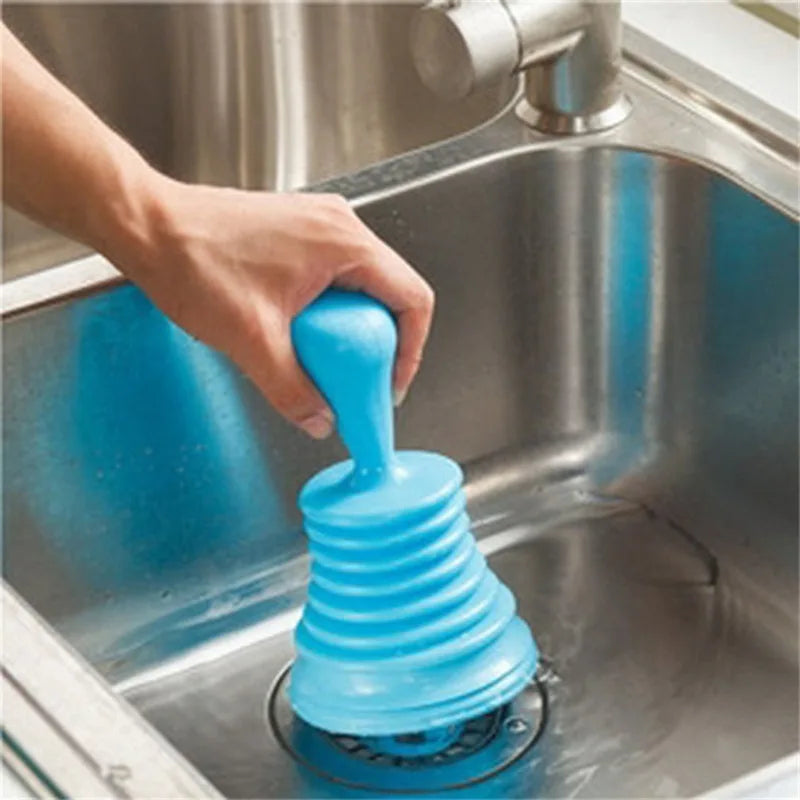 Sink & Toilet Plunger Tool – Powerful Suction Cup Drain Cleaner for Bathroom & Kitchen Pipes