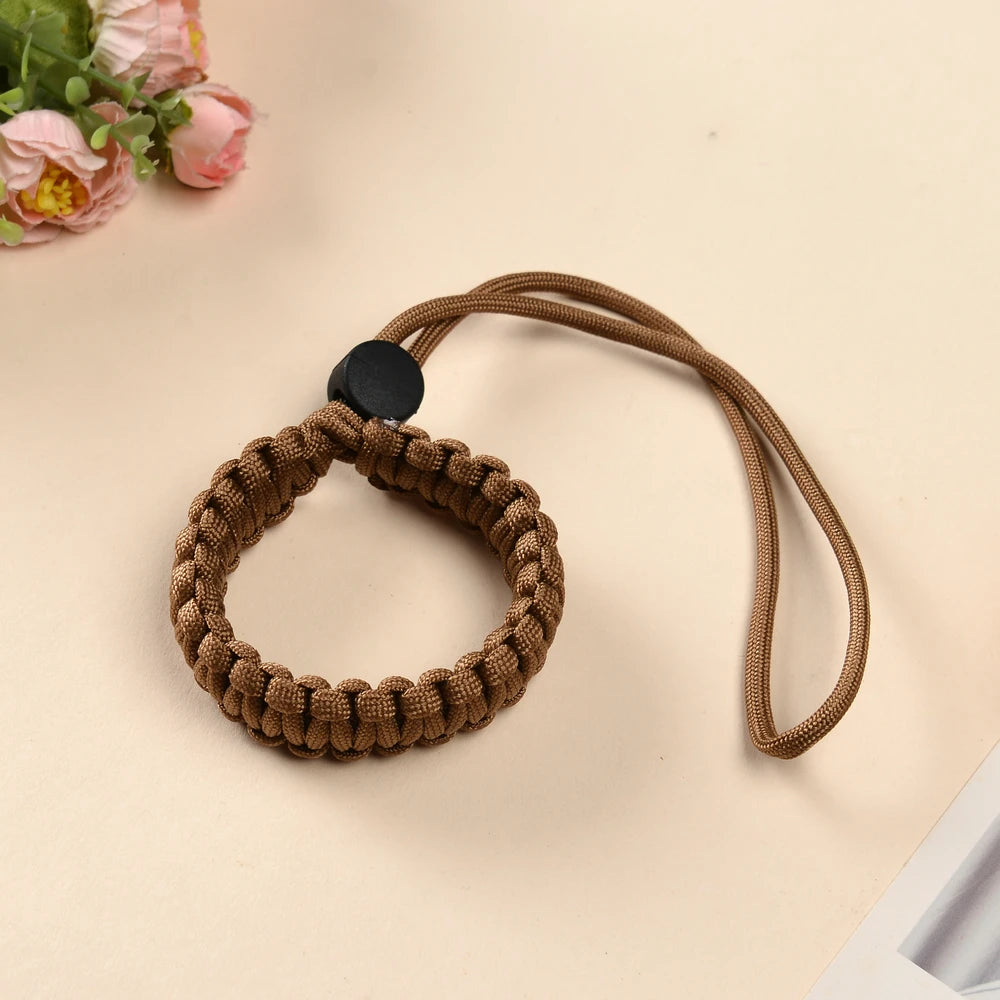 Hands Free Dog Leash Anti-Fall Wrist Strap – Adjustable Nylon Wristband for Puppy and Pet Traction Rope