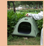 Tent Shape Cat Beds Removable Convenient Storage Pet Bed Portable Outdoor Travel Sunshade Cat and Dog Tent Pet Essentials