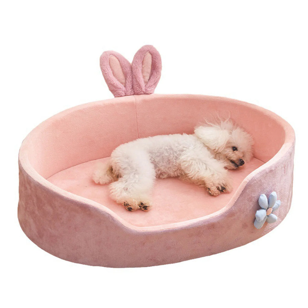 Detachable Washable Pet Bed – Soft Dog and Cat Sleeping Sofa for All Seasons