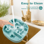 Slow Feeder Dog Bowl – Anti-Gulp Maze Design for Small, Medium & Large Dogs