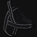 Tactical Anti-Pull Dog Harness - 1000D Nylon Adjustable for Large Dogs, Outdoor Training Vest with Handle & Reflective