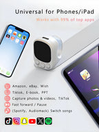 Bluetooth Mouse Ring Remote Control with Touchpad – Smart Screen Clicker & Scrolling Ring for Android and iOS
