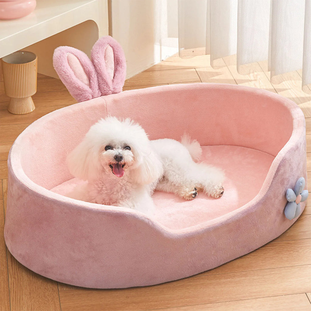 Detachable Washable Pet Bed – Soft Dog and Cat Sleeping Sofa for All Seasons