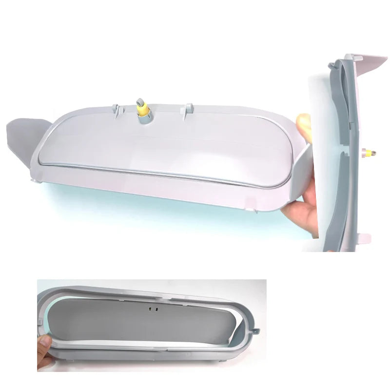 LITEKIPET Automatic Cat Litter Box Replacement Accessories – Litter Filter Bin Bottom Capsule Door and Anti-Backflow Parts