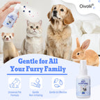 Pet Perfume Spray for Dogs and Cats | Plant-Based Long Lasting Deodorizing Floral Fruit Fragrance
