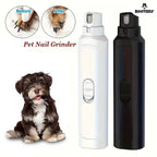 BOOTEELY Electric Pet Nail Grinder – Rechargeable Dog & Cat Nail Trimmer, Low Noise Pet Grooming Tool for Small & Large Pets