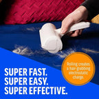 Self-Cleaning Pet Hair Remover Roller – Reusable Dog & Cat Fur Lint Brush