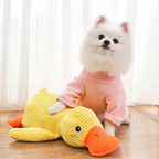 Duck Dog Toy Plush Chew Resistant Squeaky Toy – Soft Quacking Companion for Small and Large Dogs