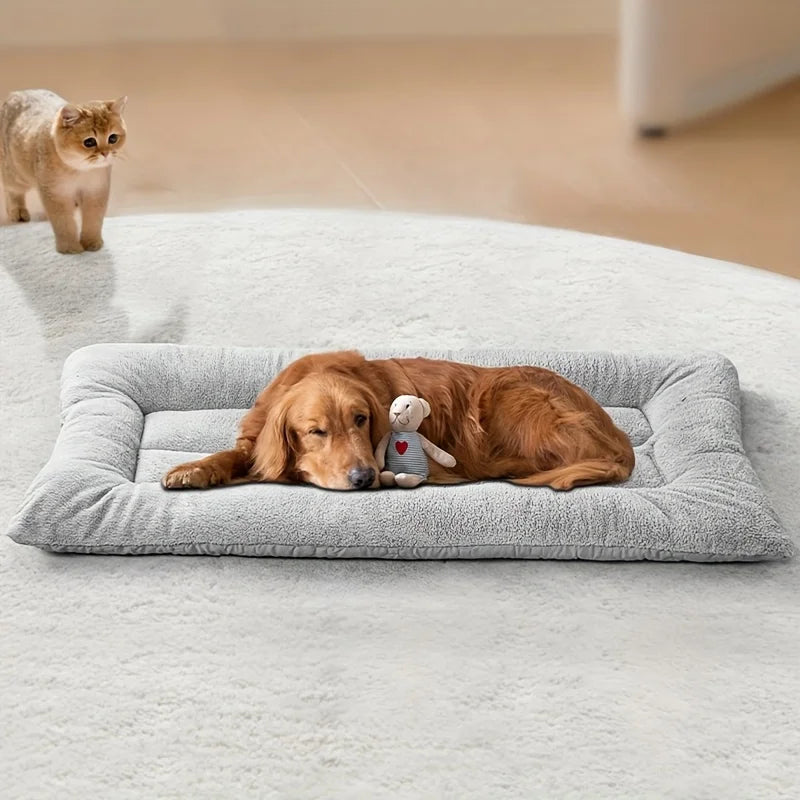 Thickened Winter Warm Pet Bed Nest for Dogs and Cats | Cozy All-Season Sleeping Cushion Mat