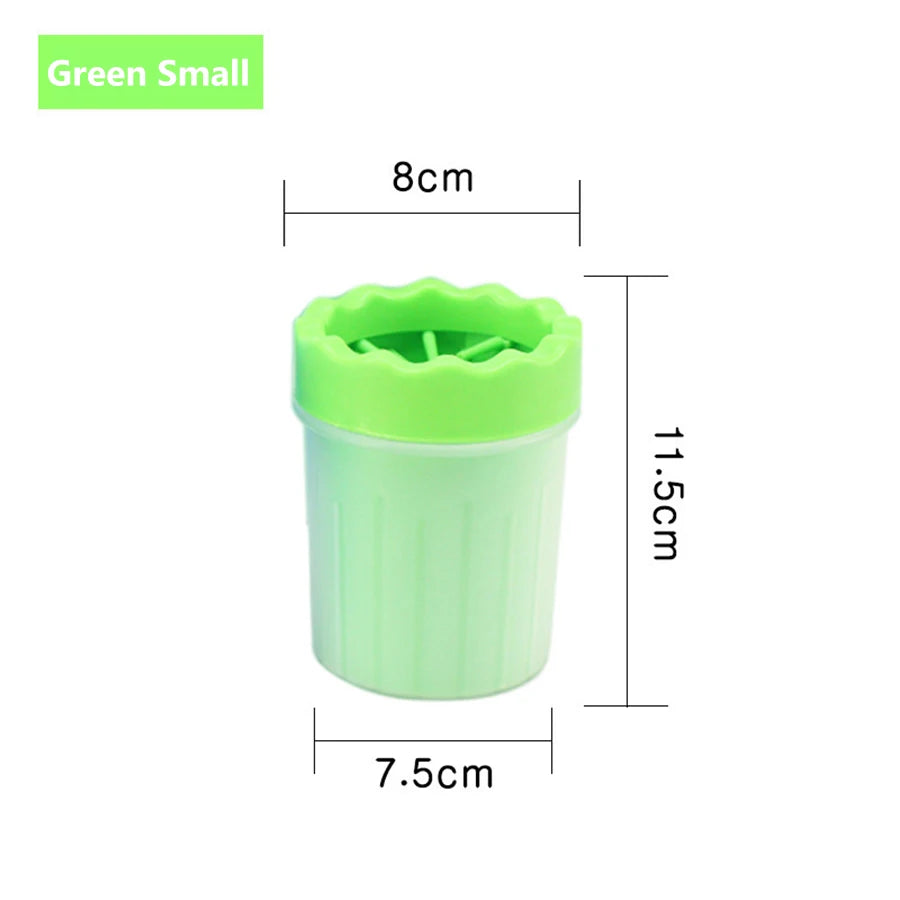 Pet Paw Cleaner Cup – Silicone Foot Washer for Dogs & Cats, Mud & Dirt Remover (S/M/L/XL Sizes)