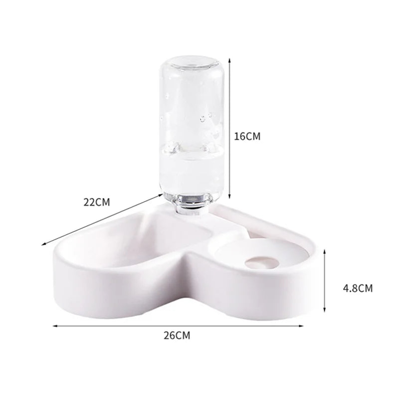 Multi-Functional Pet Bowl – Dual Food & Water Feeder for Dogs & Cats