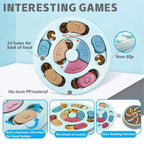 Dog Puzzle Slow Feeder Bowl – Interactive IQ Food Dispenser for Dogs & Cats