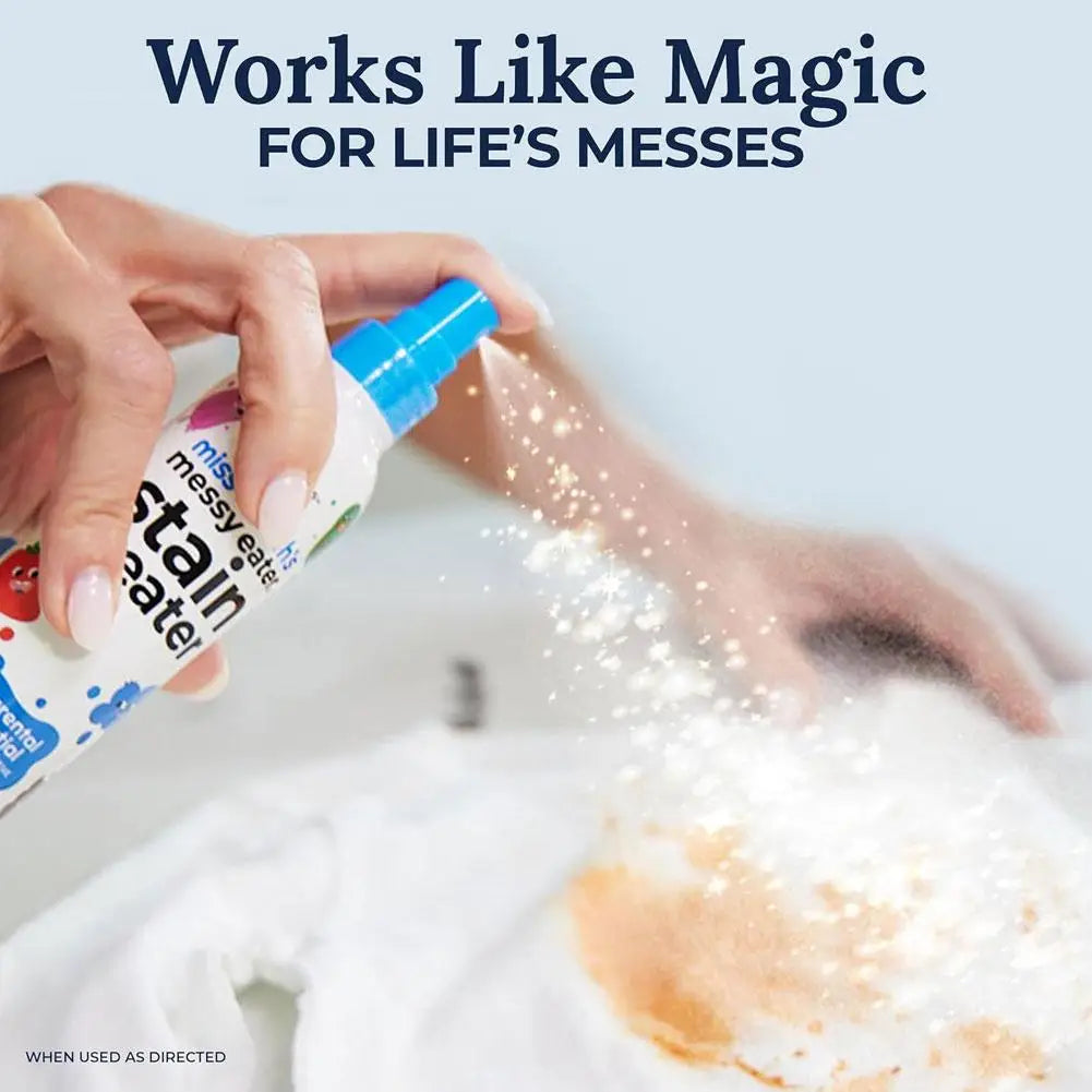Portable Stain Remover Spray for Laundry and Fabric – Oil, Food, Pet and Candle Stain Cleaner 120ml