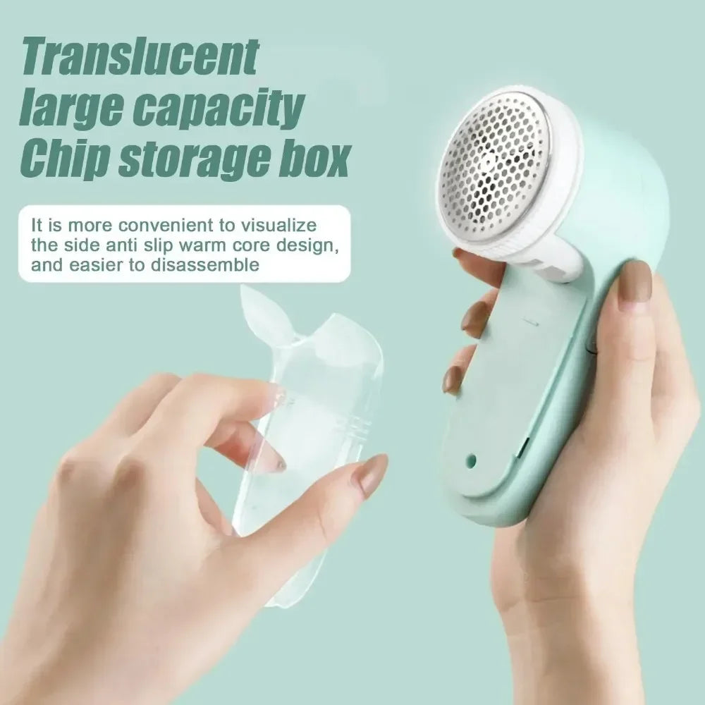 Electric Lint Remover for Clothes – Pet Hair & Fabric Shaver Portable