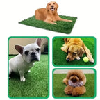 Artificial Grass Pet Lawn Mat – Washable and Reusable Dog Potty Training Grass Mat for Indoor and Outdoor Pets