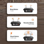 1000M Waterproof Dog Training Collar with Remote – Rechargeable Anti Bark Shock Collar for Dogs