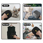 Reusable Pet Hair Removal Gloves – Double-Sided Static Fur Cleaner for Dogs, Cats & Carpets