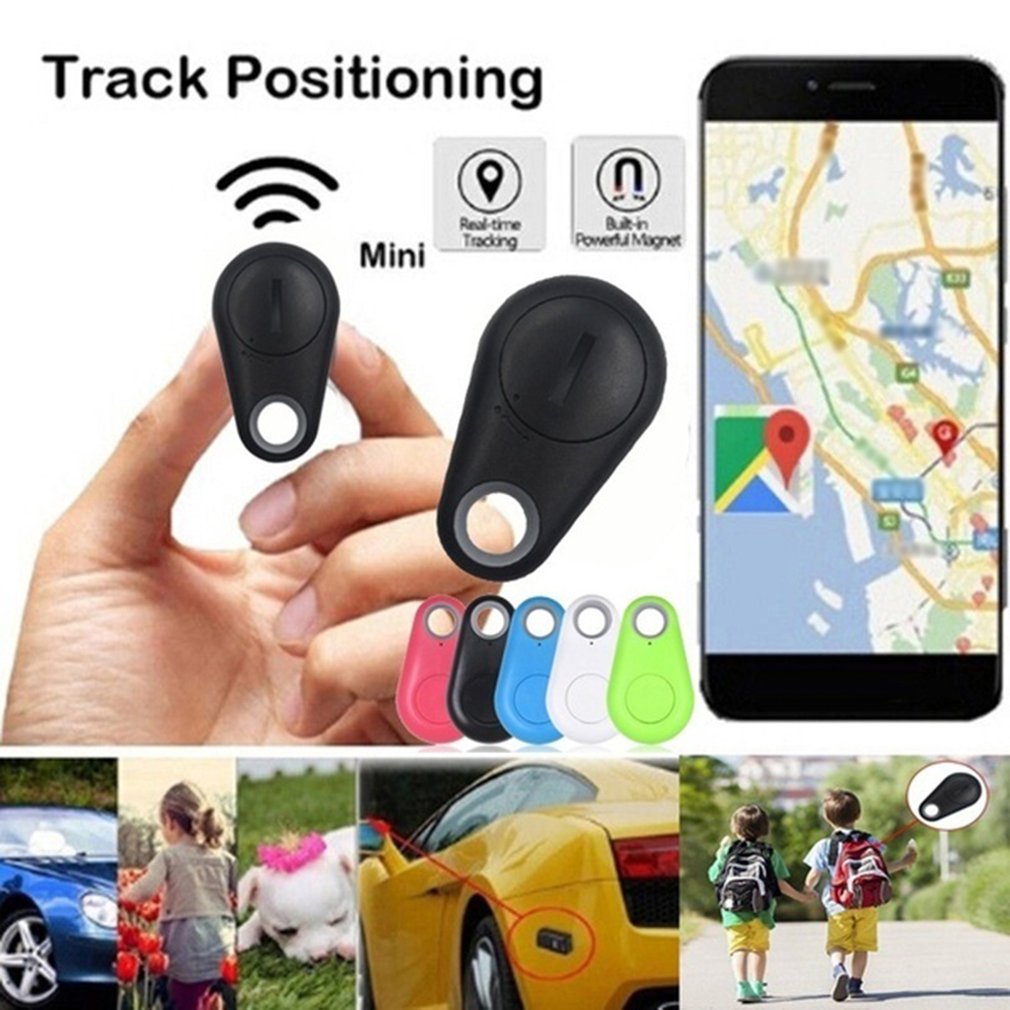 Mini Bluetooth 4.0 Smart Anti-Lost Tracker Tag for Pets, Kids, Wallet, Keys – Wireless Key Finder with Alarm and Phone Finder App Support (iOS and Android)